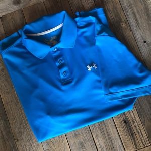 Like new Under Armour Heatgear Loose Fit Polo